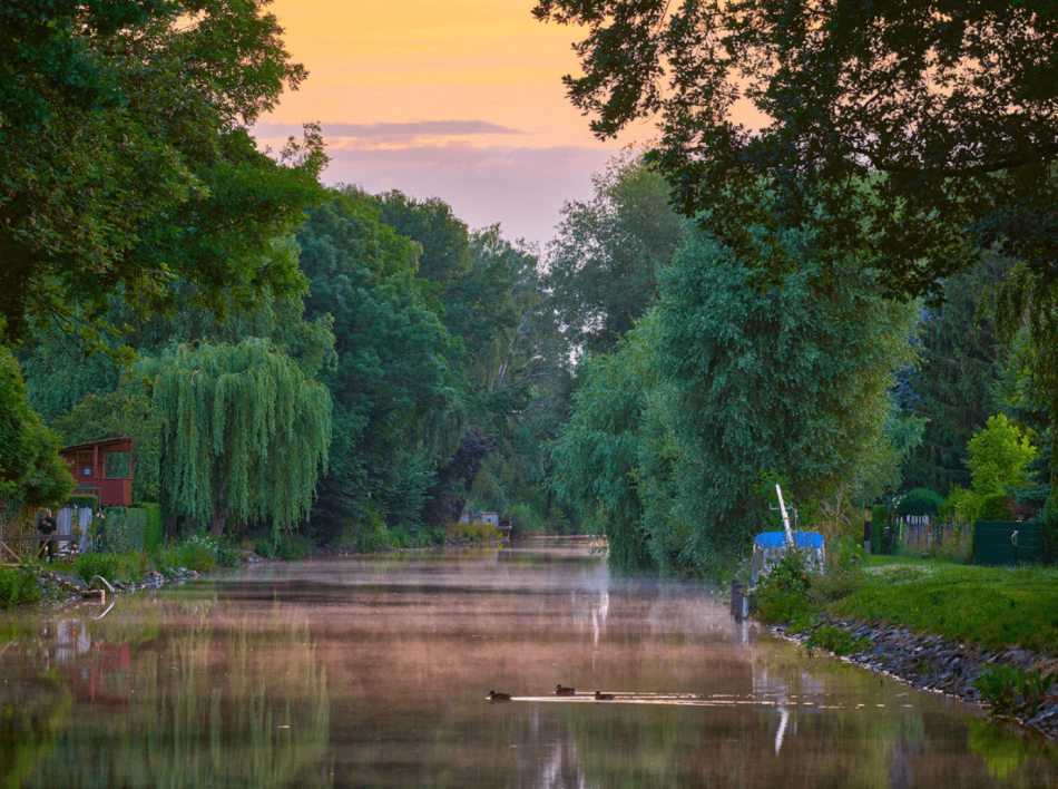 Hubertus lakeside – Kanal zum Scharmützelsee